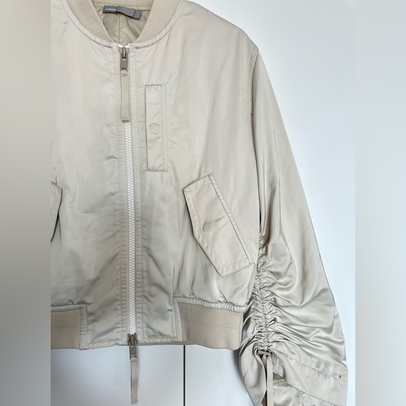 VINCE Utility Bomber Jacket with Adjustable Sleeves - Picture 3 of 5
